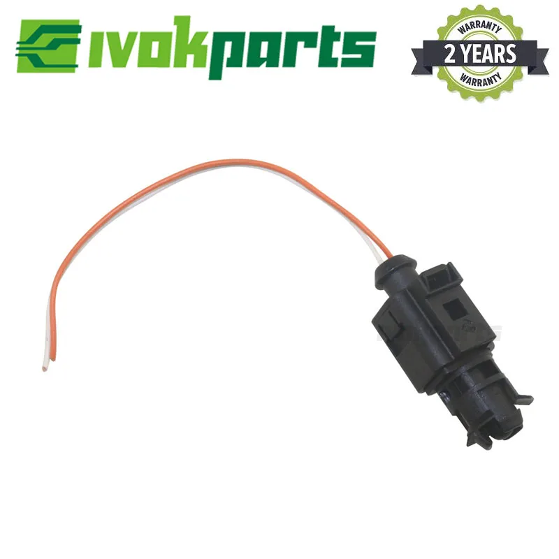 Ambient Outside Air Temperature Sensor With 2 pin Connector Plug For Volkswagen AUDI SEAT SKODA 1J0919379A 1J0 919 379 A |