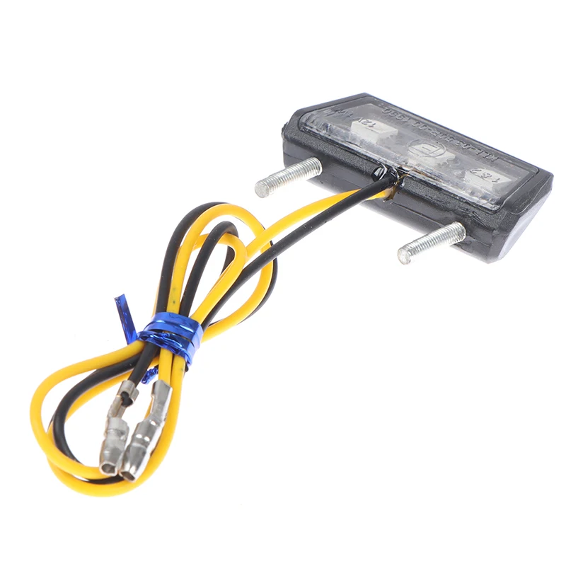 

Новинка 2021, 12 В, светодиодный светильник для номерного знака мотоцикла, водонепроницаемый светильник для номерного знака мотоцикла, аксесс...