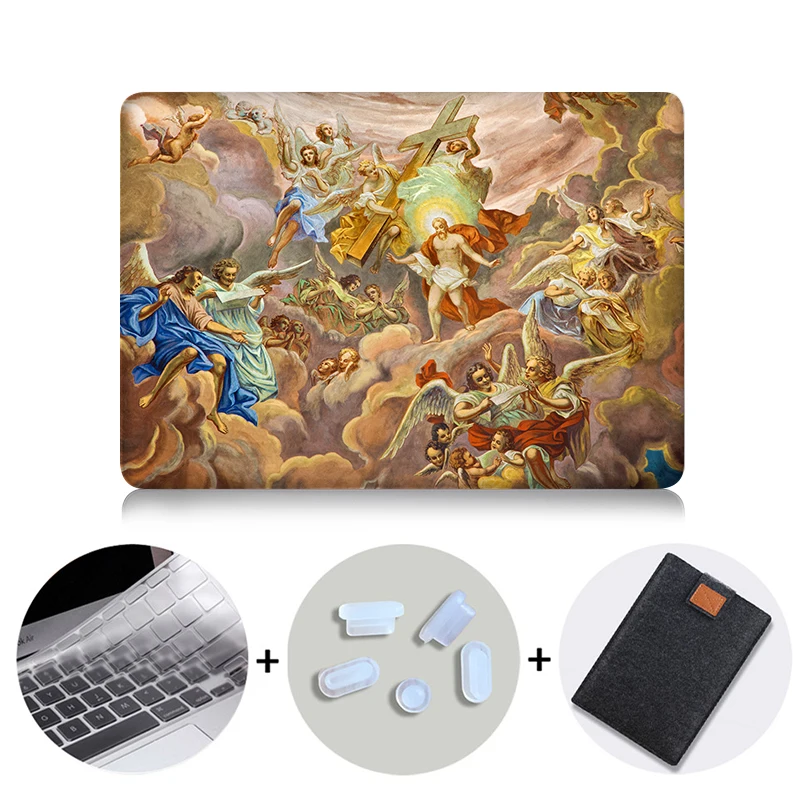MB04 MTT чехол для Macbook Air 11 13 Pro retina 12 13 15 дюймов с сенсорной панелью сумка для ноутбука A1466 A2159 A1706 чехол+ клавиатура - Цвет: MB04