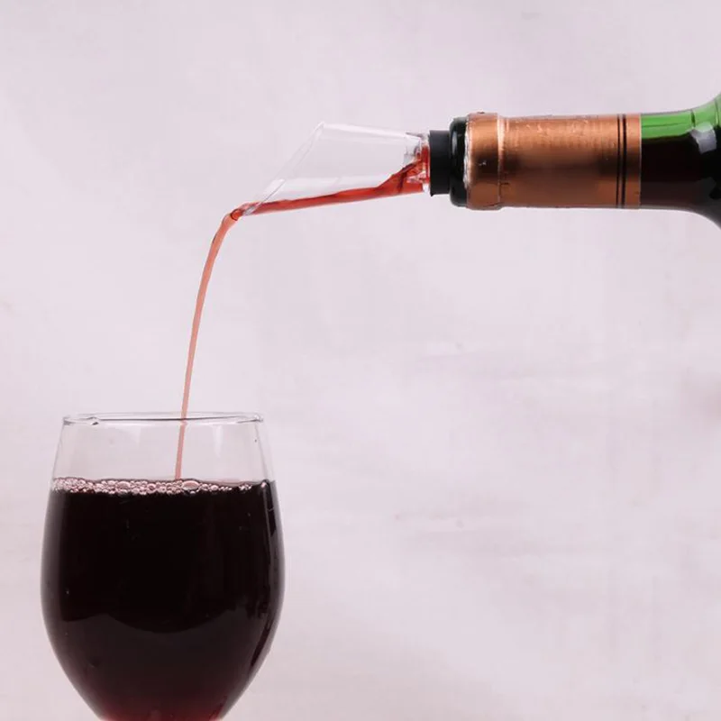 

Hot sale Wine Aerator Acrylic Silicone Pour Spout Decanter dropshipping