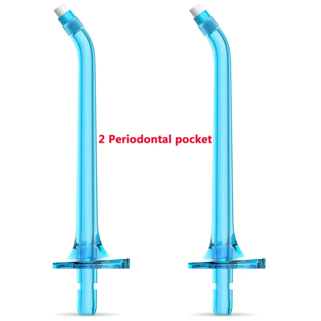 2 Periodontal Pocket Xiaomi SOOCAS W3 Портативный 2 шт./компл. водный Flosser выхлопные трубы зубы ирригатор полости рта Стандартный тип от Xiaomi Youpin - Цвет: 2 Periodontal Pocket