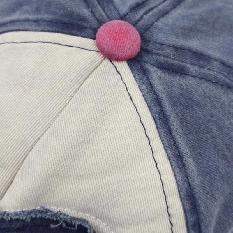 Бейсбольная кепка из промытого хлопка Snapback для мужчин и женщин в стиле ретро