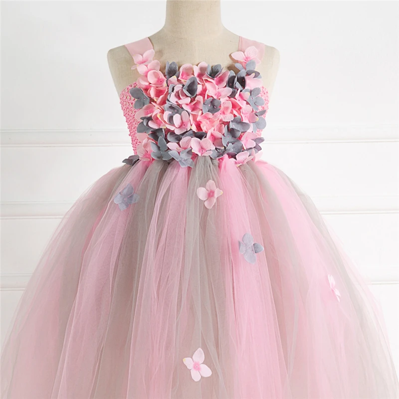 Женский цветочный сказочный костюм искусственное платье принцессы для детей на