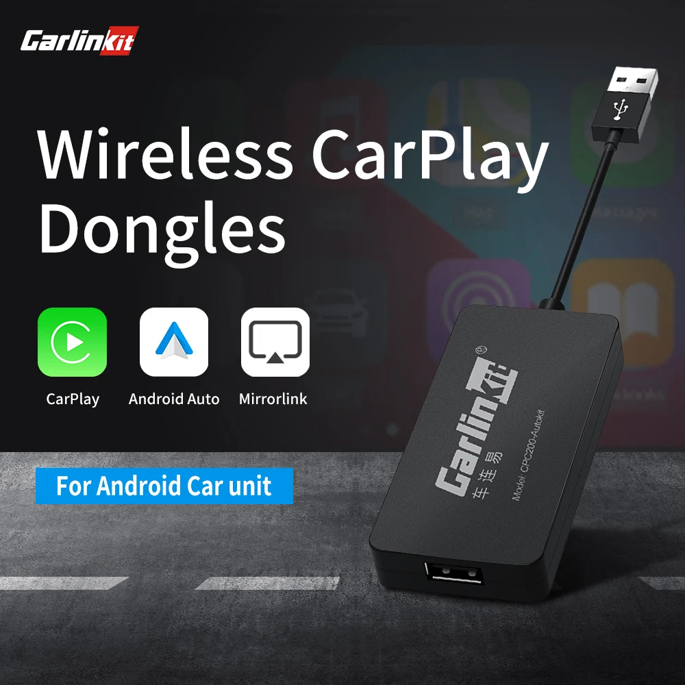 Carlinkit беспроводной Apple CarPlay /Android Auto Carplay Smart Link USB ключ для Android Navigation Player Mirrorlink /IOS 14| |