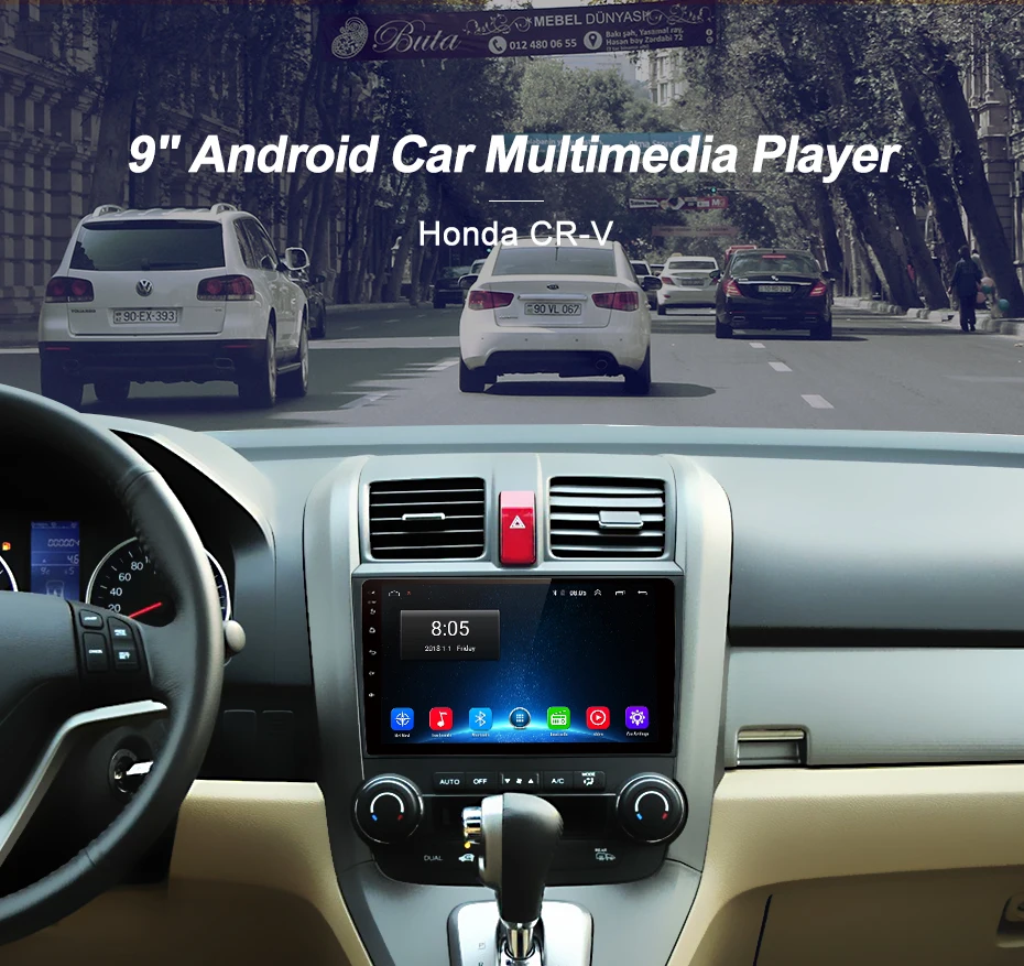 Junsun V1 2G+ 32G Android 9,0 для Honda CR-V 3 RE crv 2007 2008 2009-2011 Автомобильный Радио Мультимедиа Видео плеер gps RDS 2 din dvd