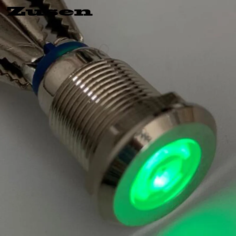 

Zusen 12mm 12V 24V 220V signal indicator lamp(ZS12-D/G/12V/N)