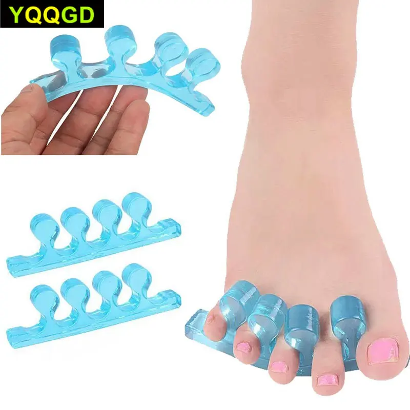 

Gel Toe Stretcher & Separator - Instant Therapeutic Relief For Feet. Fight Bunions, Hammer Toes & More