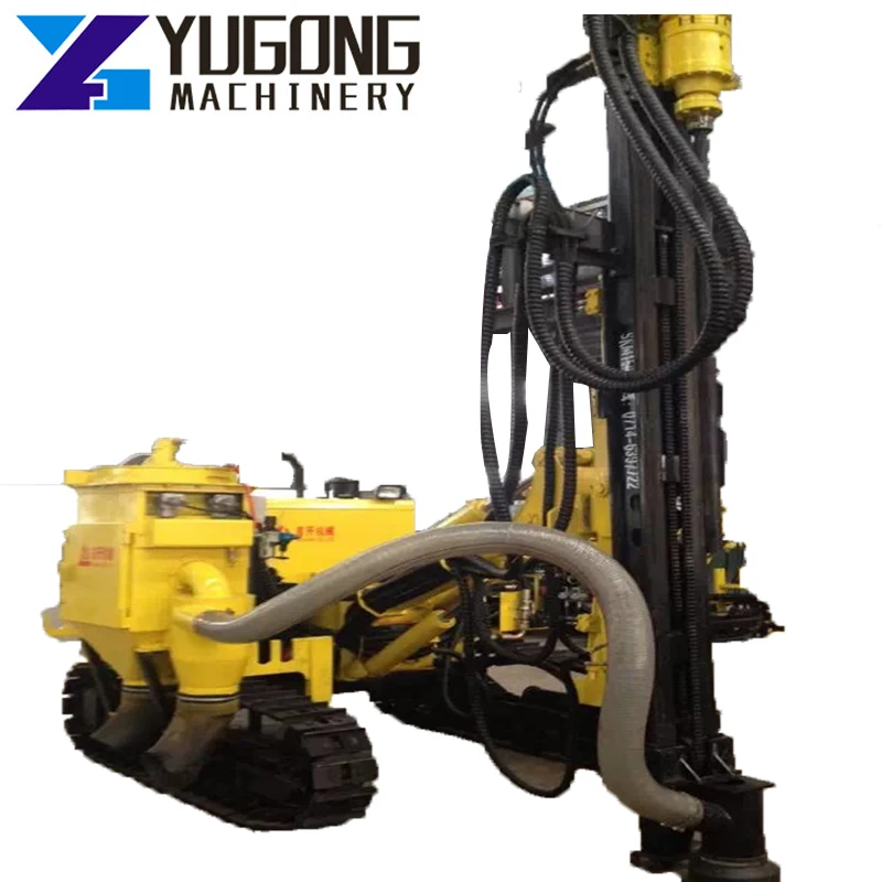 

2021 New 150T Dust Collecting DTH Drilling Rig Crawler Rigs Air Track Sale DTH Drilling Rig for Blast Rock