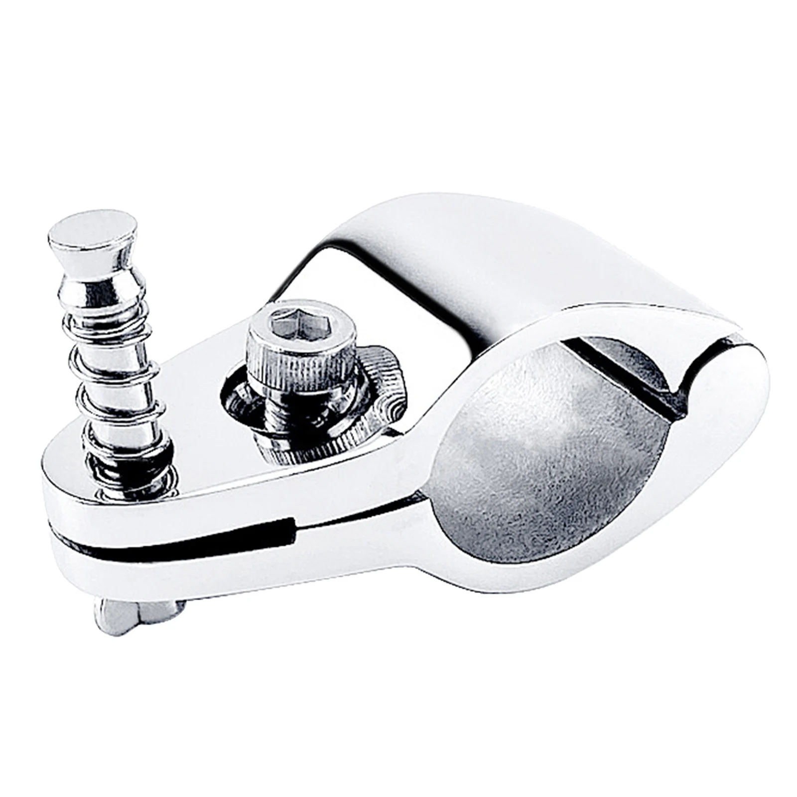 

316 Stainless Steel Boat Bimini Top Hinged Jaw Slide Hinge 1" 25mm Fitting Heavy Duty with Pin & Cam Clamp Quick Release