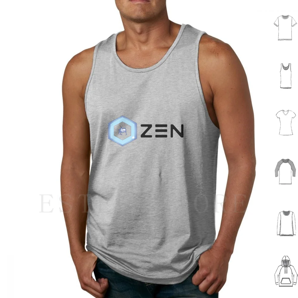 Фото Zen Fox Tank Tops Vest Zen Fox Ssbm №1