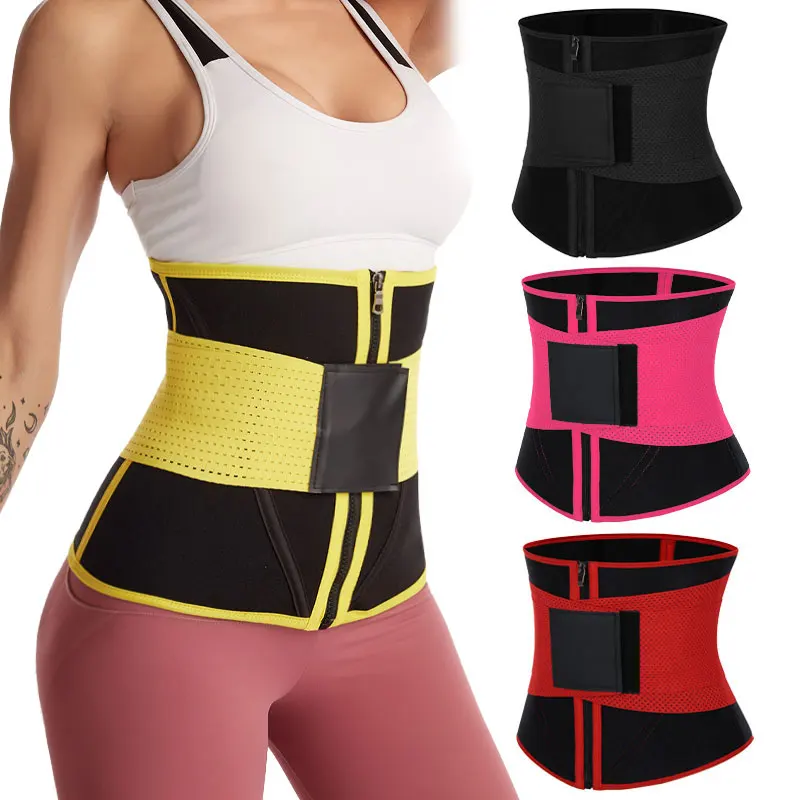 

Waist Trainer Corset Slimming Belt Tummy Shaper Neoprene Sweat Weight Loss Compression Trimmer Belt Workout Postpartum Girdles