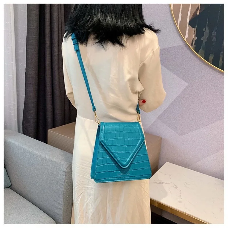 2020 новая ретро модная широкополосная маленькая квадратная сумка высокого