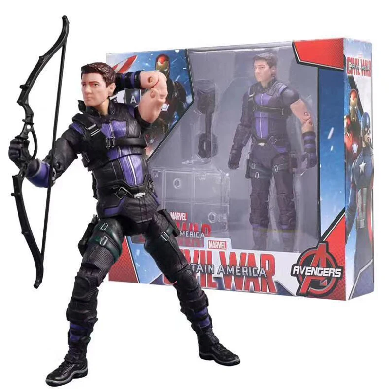 

Marvel Hawkeye Action Figure Avengers Movable Model Toys