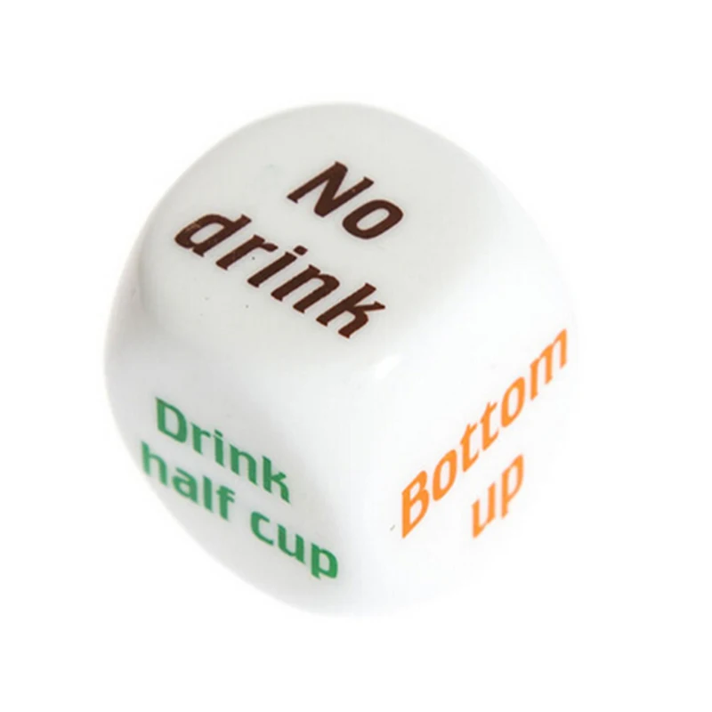 

NEW Funny Creative Drinking Decider 6 Side Game Dice Party Favors Adults Bachelor KTV Pub Novelty Gift 1PC