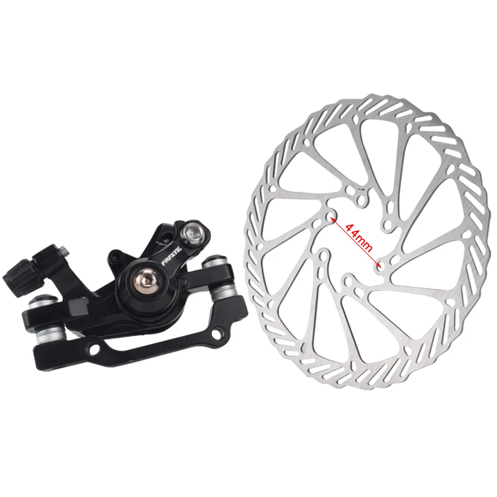 Rear brake-disc one Горный велосипед дисковые тормоза комплект Универсальный Механический линия тормоза V барабанные тормоза изменения дисковые тормоза дорожный конверсионные аксессуары - Цвет: Rear brake-disc one