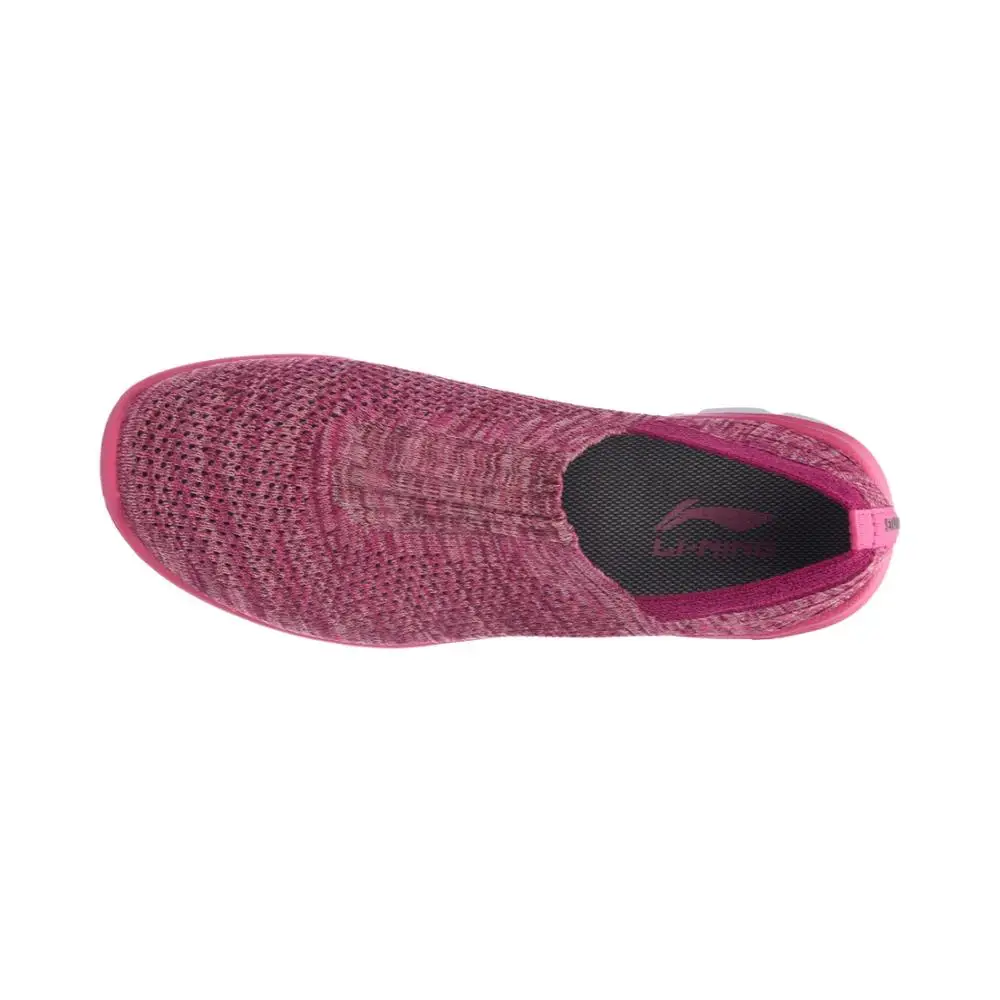 Li Ning Женская легкая обувь стиль жизни текстильные дышащие кроссовки светильник