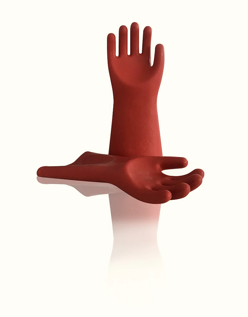 Electrician Gloves Insulated Rubber 12KV 25KV High Voltage Safety Protective Work Insulating | Безопасность и защита