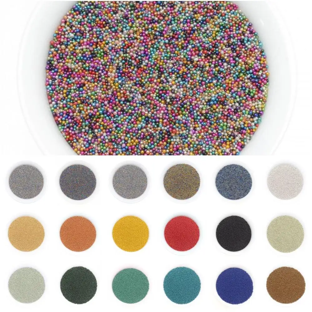 Фурнитура для ювелирных изделий Diy 1 упаковка (50 г) 0 7 мм стеклянные бусины без