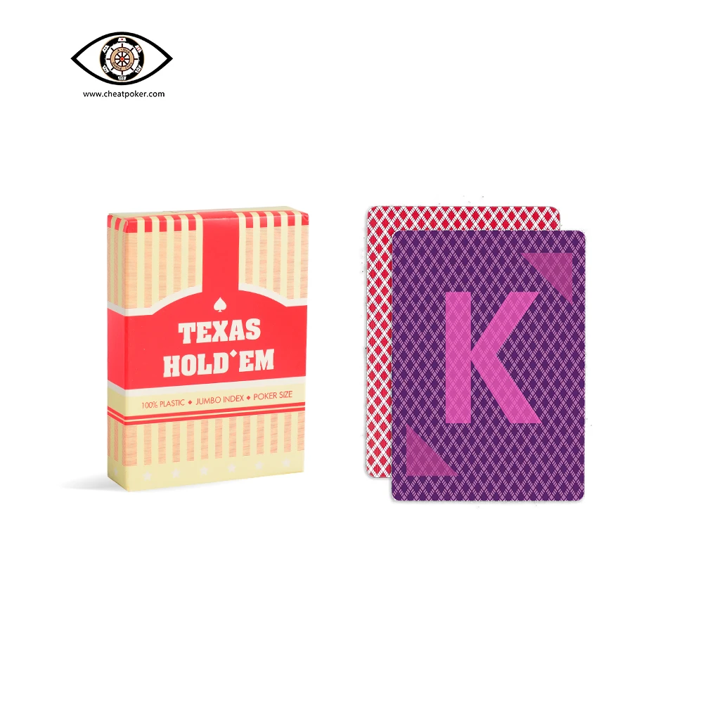 Игральные карты с маркировкой Техасский Холдем волшебные игральные для