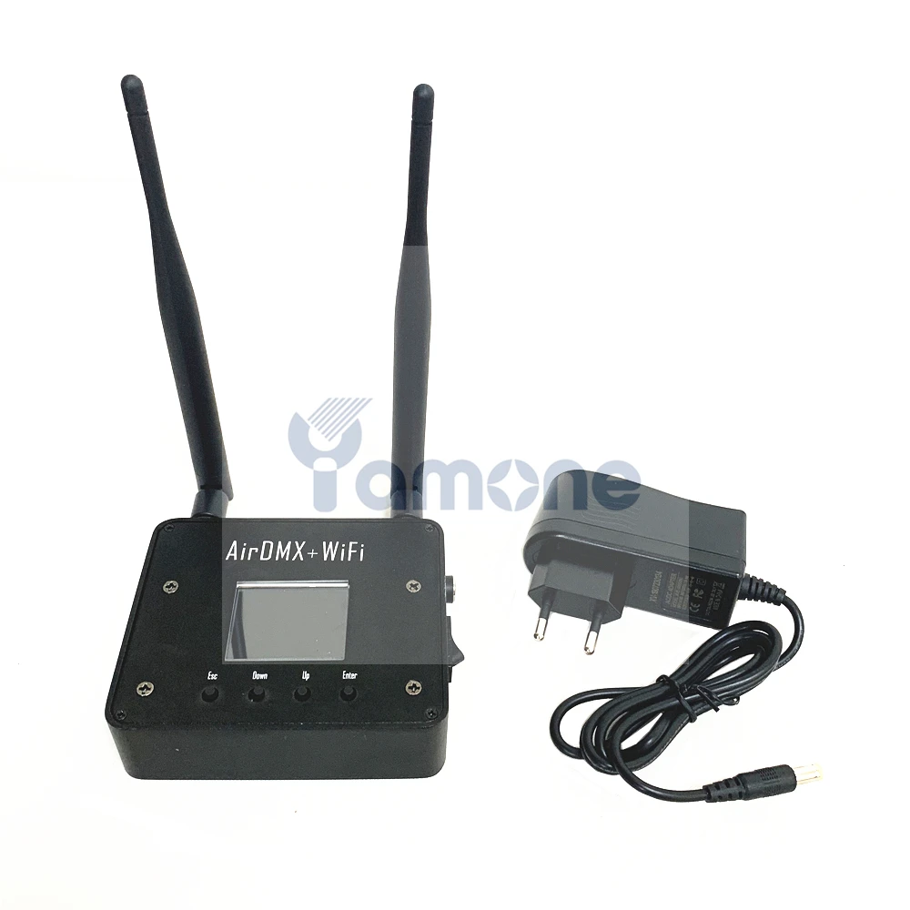 1 шт./лот 2 4G беспроводной DMX трансивер iOS и Android смартфон AirApp управление Wifi Box DJ