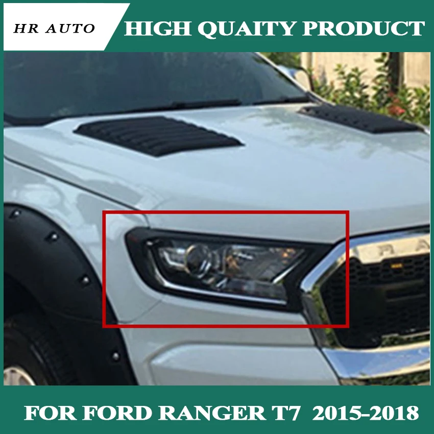 Крышка фар для ford ranger T7 wildtrak everest endeavor 2016 2017 2018 2019|Хромирование| |