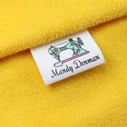 Пользовательская швейная этикетка, бирки ручной работы, пользовательские этикетки для детей, хлопковые Ленточные этикетки, этикетки логотипа (MD0015)