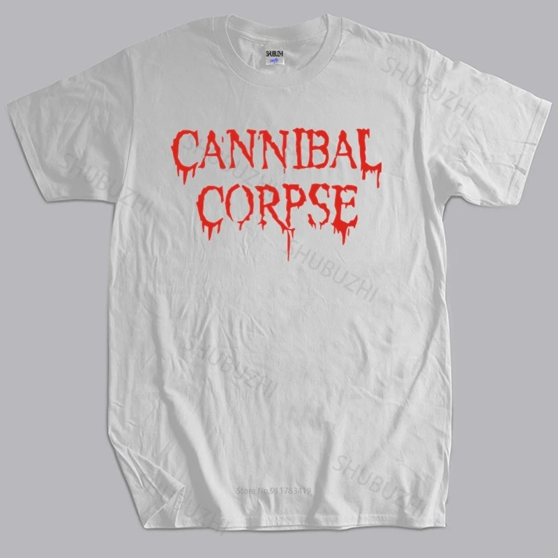 Мужская футболка летняя мужская Официальная с принтом кананибал труп 25 лет