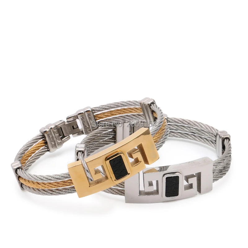 Браслет модные ювелирные изделия для мужчин браслет из нержавеющей стали