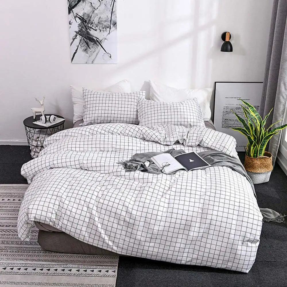 

Svetanya Printed Duvet Cover +Pillowcase Bedding Set US EU AU Single Full Queen King Size Linens