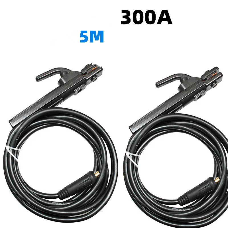 Аксессуары для сварки 5 м держатель сварочных электродов 300 А ручной разъем