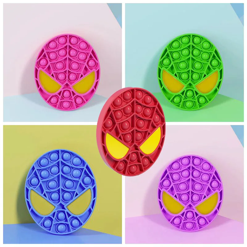 

Push Pop Bubble Squeeze toy Silicone Children Adult Desktop Game fidget toys Antistress Game Adult Children Stress Relief Toy