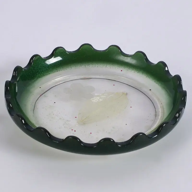 

Crystal Epoxy Resin Mold Wave Dish Casting Silicone Mould Handmade DIY Crafts A2UA