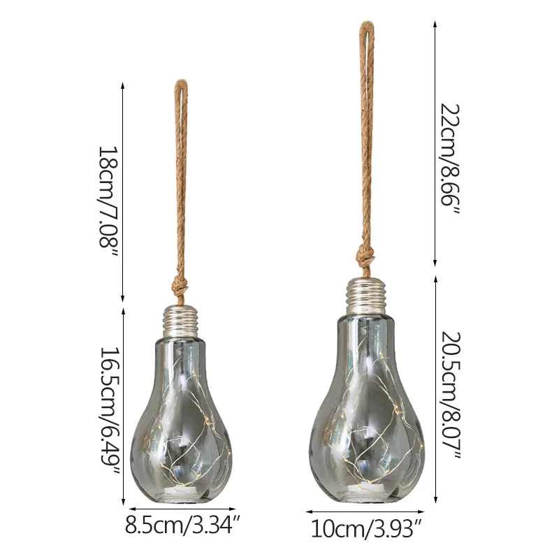 

Nordic Light Bulb Miniature Model Night Lights Home Decoration Accessories Wall Decor Crafts Party Decoration Furnishings Gifts