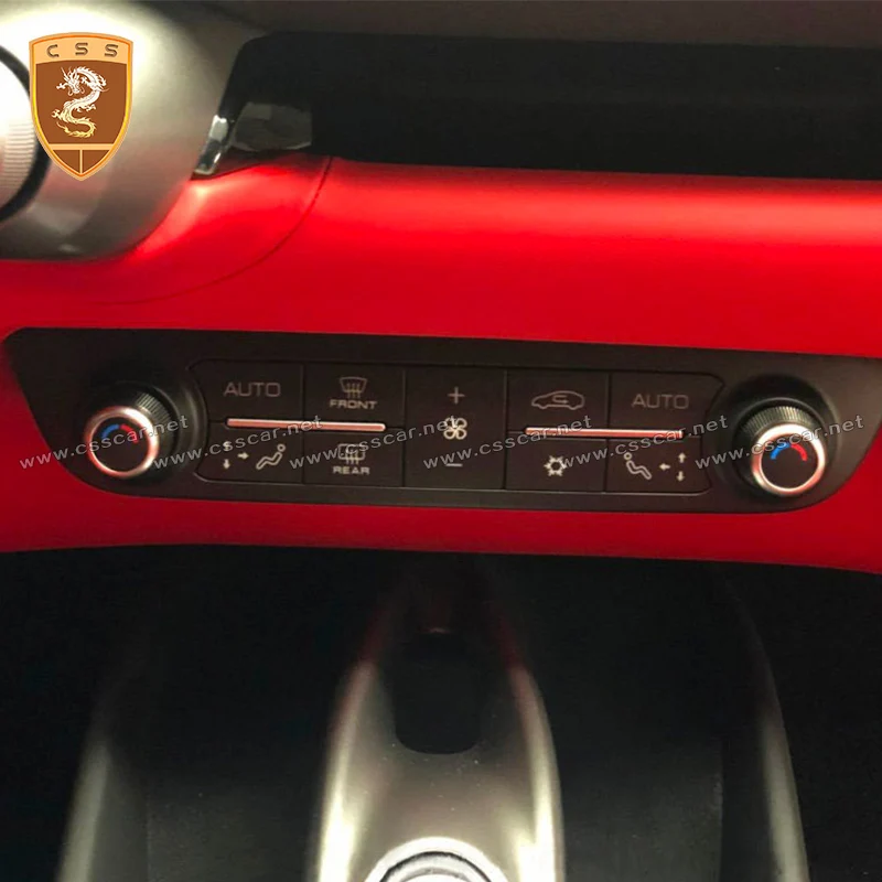 Углеродное волокно центральный регулятор громкости AC Кнопка Крышка отделка