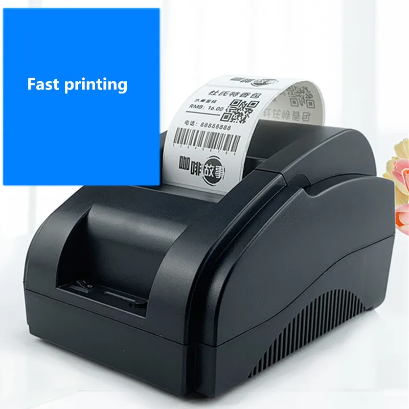 pocket printers YY58 Clothing tag jewelry food commodity price sticker 20-57mm mobile phone Bluetooth USB barcode QR code thermal label printer mini portable photo printer