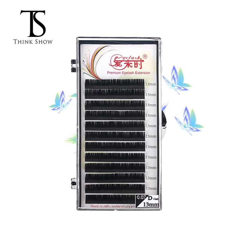 Ресницы Thinkshow 3D российские индивидуальные для наращивания натуральные длинные
