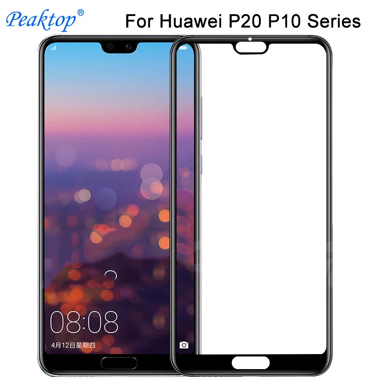 9D полное покрытие закаленное стекло для Huawei P20 Pro P10 P9 Lite Plus P Smart 2019 защита экрана