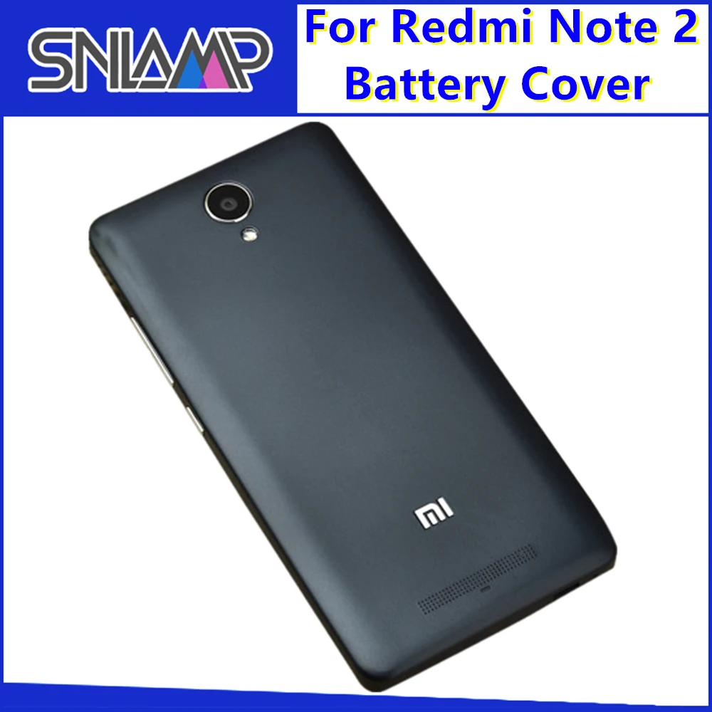 Качество AAA батарея задняя крышка корпуса для Xiaomi Redmi Note 2 Мобильный телефон чехол