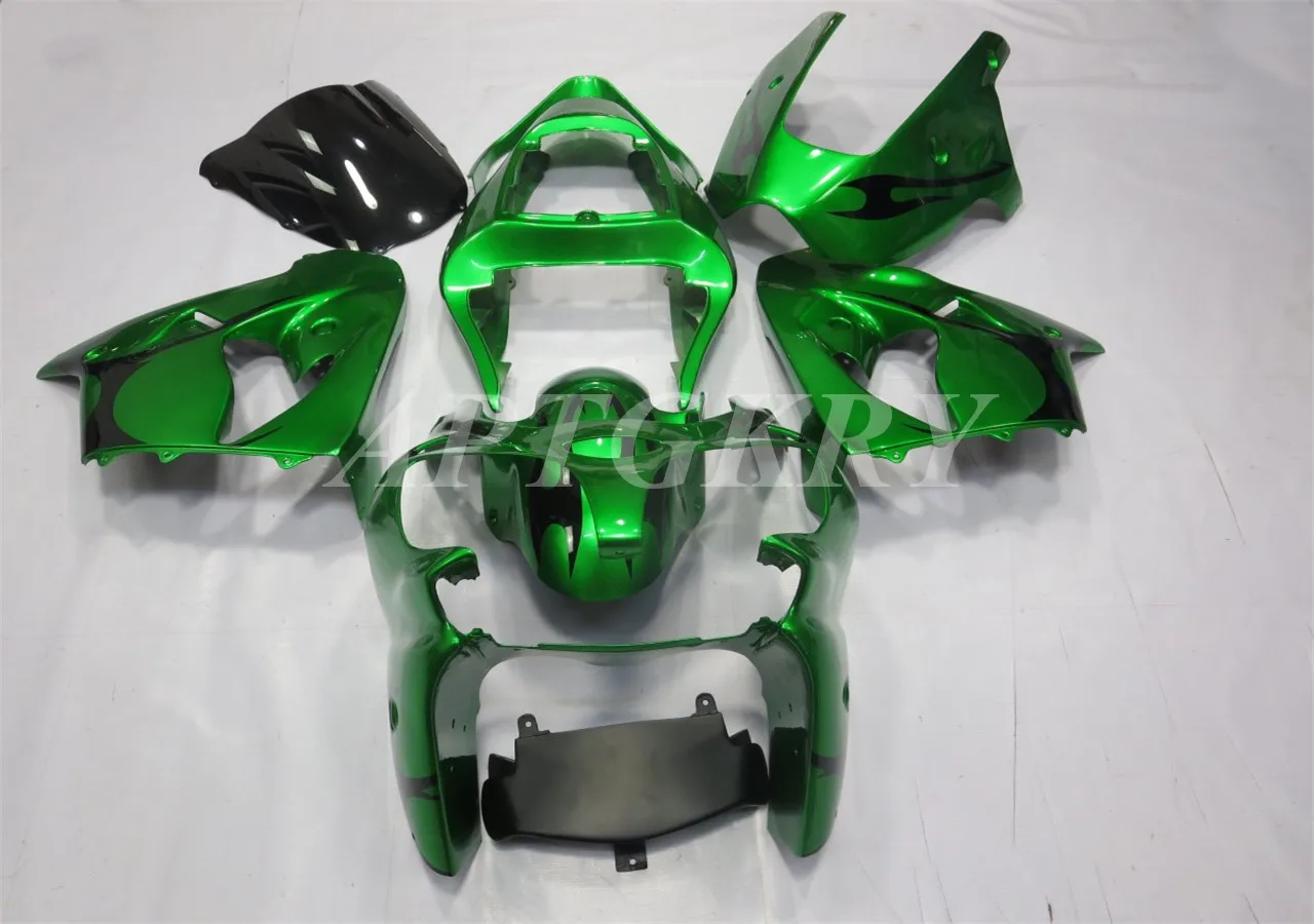 

Новый комплект обтекателей для мотоцикла из АБС-пластика для Kawasaki ZX6R 636 600cc 2000 2001 2002