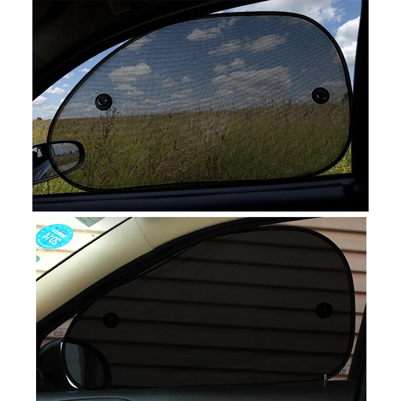 2 шт окна автомобиля солнцезащитный козырек экран УФ Защита дети задняя сторона