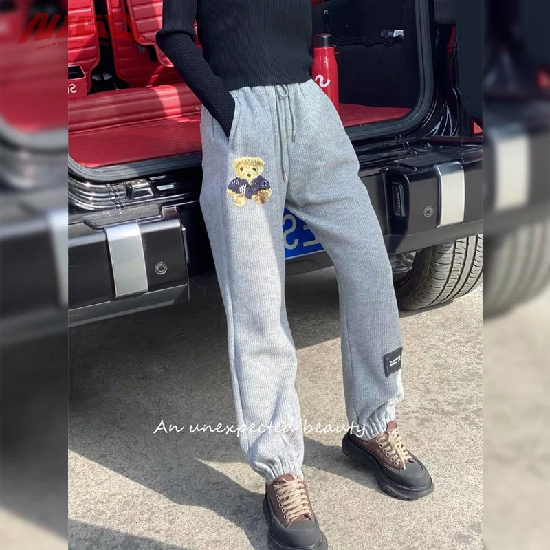 

NIGO WD 20FW Bear Casual Trousers Pants