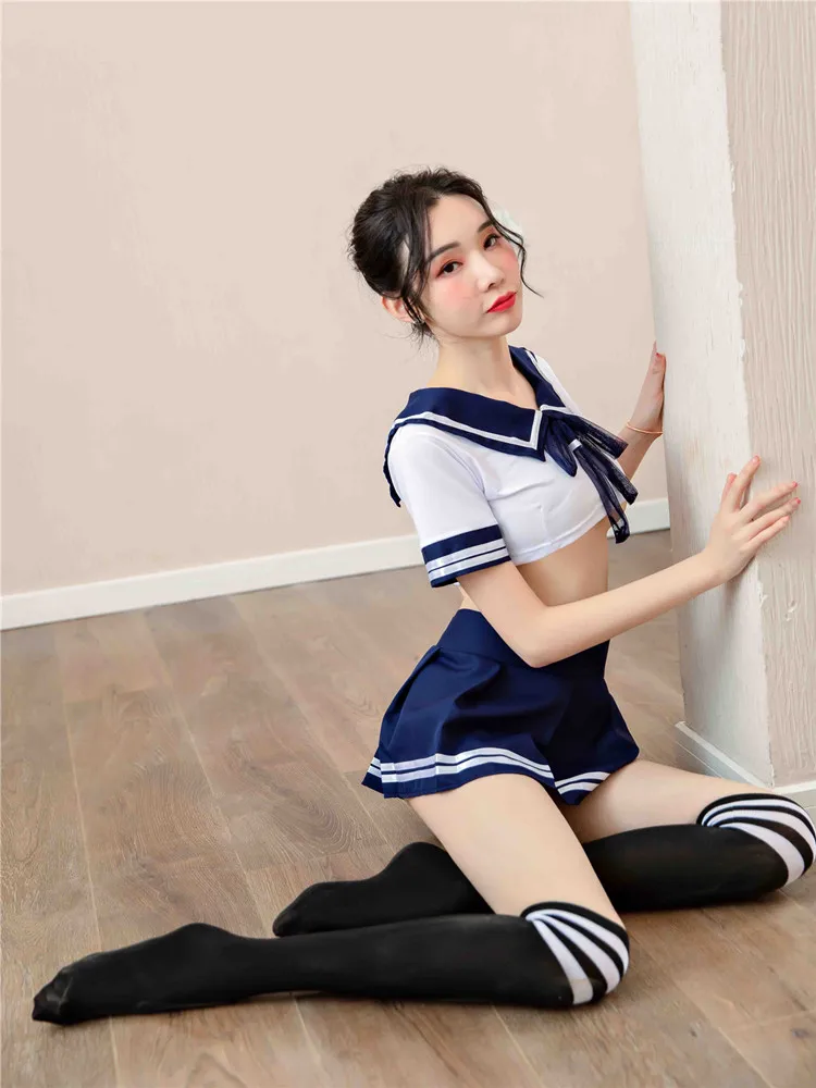 

Sexy Women Porno Lingerie Hot Babydoll Erotic Night Dress Party Lenceria Student Costumes Underwear G-String School Girl