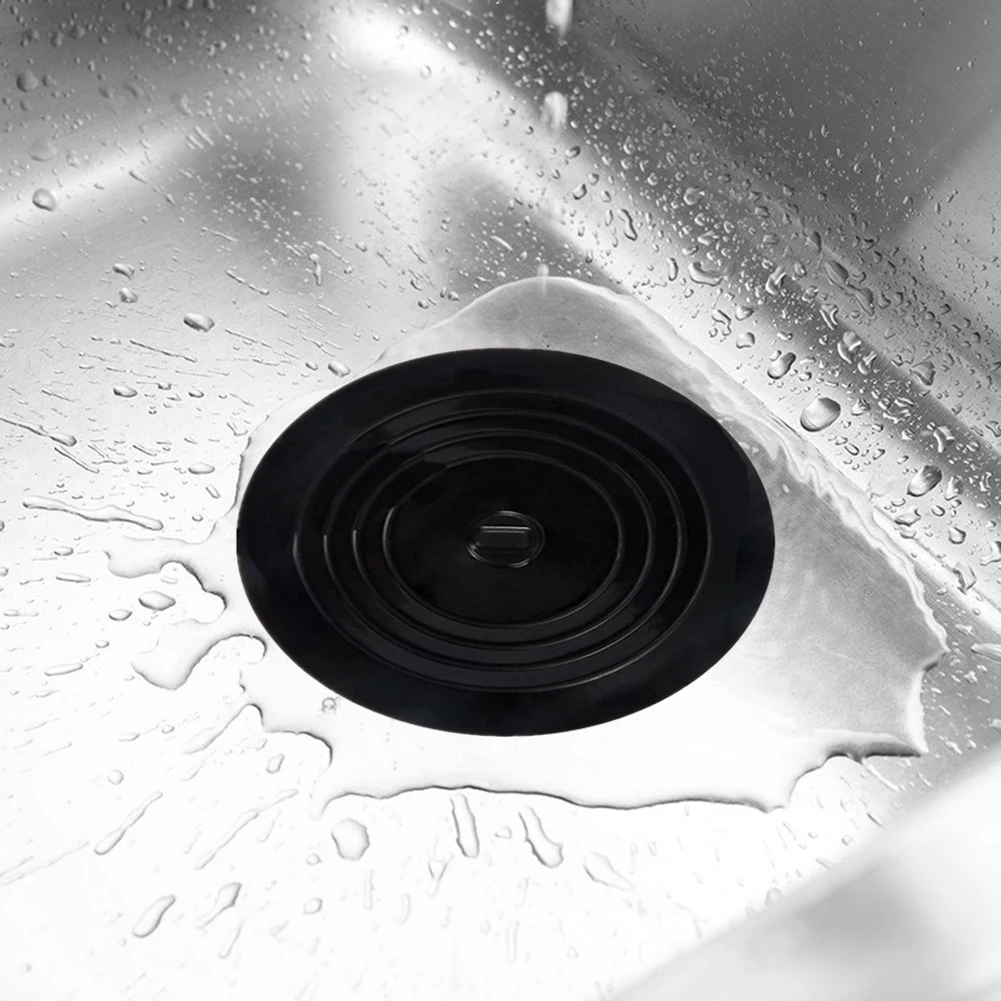 Пробка для раковины очищаемая ванна Силиконовая пробка воды герметичная Сливная