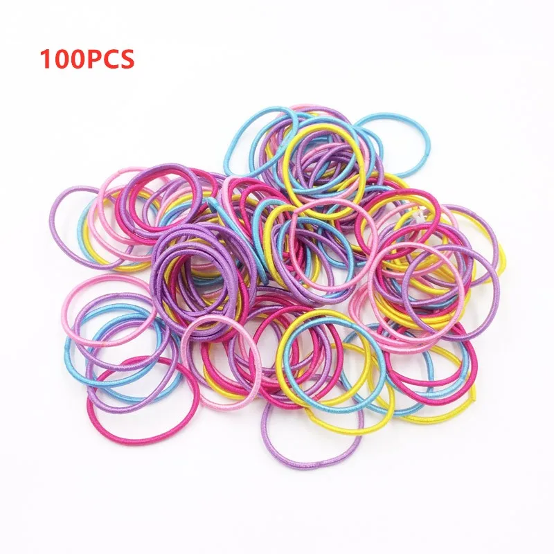 Резинка для волос нейлоновая 3 см 100 шт./лот | Детская одежда и обувь