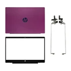 Новый ноутбук ЖК-дисплей задняя крышкаЖК-дисплей петлиПередняя панель для ноутбука HP Pavilion 15-CW 15-CS TPN-Q208 серии Топ чехол Shell розово-красный