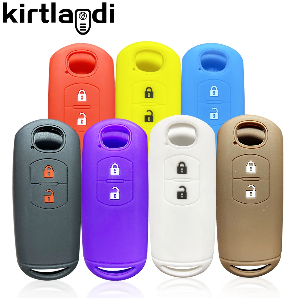 Силиконовый чехол для автомобильного ключа дистанционного управления MAZDA CX5 6 3 2 5