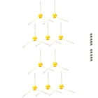 Набор боковых щеток для iRobot Roomba 100, 500, 600, 700, 520, 610, 620, 650, 760, 770, 780, 50, запчасти для робота-пылесоса шт.