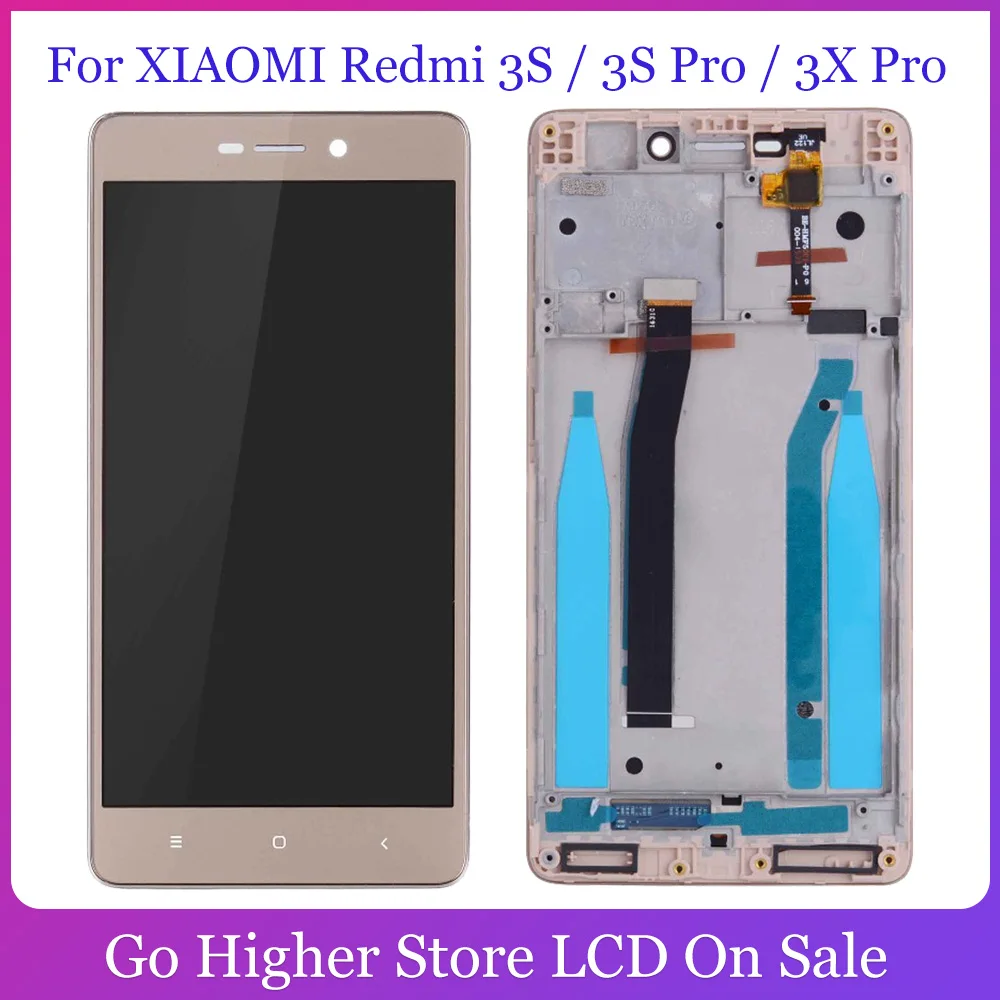 ЖК-дисплей для XIAOMI Redmi 3S / 3X Pro сенсорная панель в сборе сменный экран телефона |