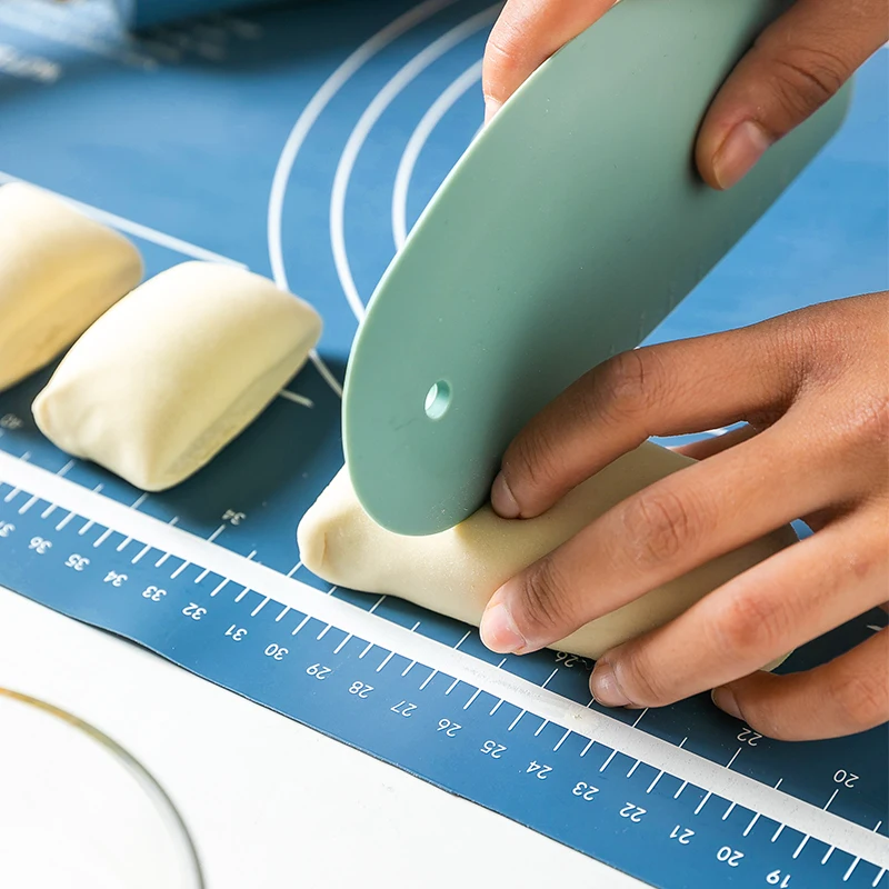 60x40cm silicone baking mat non stick pastry rolling kneading pad pizza dough maker rolling pins kitchen gadgets free global shipping
