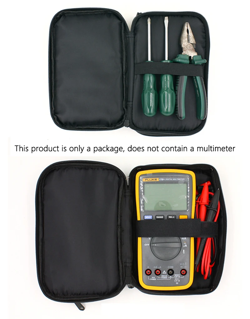 Custom instrument kit KCH17/16/18/19/20 мультиметровый зажим сумка мягкая KCH19 Fluke двухслойная